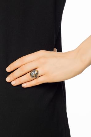Ring with cubic zirconia, zdjęcie 2 Ring with cubic zirconia od Bottega Veneta
